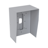 Cubierta Industrial para montaje de Porteros IP Fanvil y Grandstream, pintura electrostática color gris.