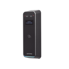 Lector Biométrico Facial (BEW3) / lector de tarjetas Prox EM, mifare, Tarjetas Virtuales por Bluetooth / con protección IP67, IK08