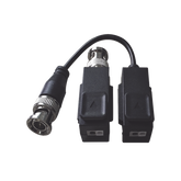 Kit de Transceptor (Balluns) TURBOHD con Boton Push / Hasta 8 MP (4K) / 100% Cobre / Soporta HD-TVI / AHD / CVI / CVBS / Audio por Coaxitron / Datos para Menu de Configurar de Cámaras