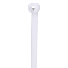 Cincho de Nylon 6.6 Dome-Top® Con Lengüeta de Bloqueo de Acero Inoxidable, 305 mm largo x 4.7mm ancho, Color Natural, Paquete de 100pz