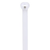 Cincho de Nylon 6.6 Dome-Top® Con Lengüeta de Bloqueo de Acero Inoxidable, 305 mm largo x 4.7mm ancho, Color Natural, Paquete de 100pz