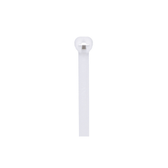 Cincho Dome-Top 305mm largo x 4.7mm ancho, Nylon 6.6, Color Natural. Paquete 1000 piezas