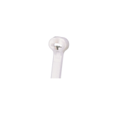Cincho Dome-Top 305mm largo x 4.7mm ancho, Nylon 6.6, Color Natural. Paquete 1000 piezas