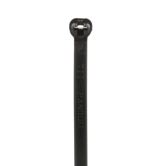 Cincho de Nylon 6.6 Dome-Top®, Con Lengüeta de Bloqueo de Acero Inoxidable, 305 mm largo x 4.7mm ancho, Color Negro, Exterior Resistente a Rayos UV, Paquete de 1000pz