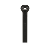 Cincho Dome-Top Nylon 6.6, 378mm largo x 7mm ancho, Color Negro. Paquete de 250 piezas