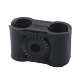 Paquete de 10 Sujetadores Plasticos Para Cable Coaxial de 1/2"