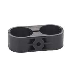 Paquete de 10 Sujetadores Plasticos Para Cable Coaxial de 2-1/4"