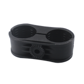 Paquete de 10 Sujetadores Plasticos Para Cable Coaxial de 2-1/4"