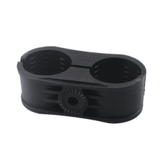 Paquete de 10 Sujetadores Plasticos Para Cable Coaxial de 2-1/4"