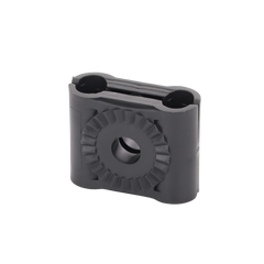Paquete de 10 Sujetadores Plasticos Para Cable Coaxial de 3/8"
