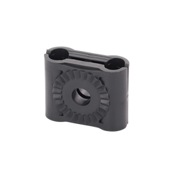 Paquete de 10 Sujetadores Plasticos Para Cable Coaxial de 3/8"
