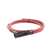 Cable Fotovoltaico, 1.5 m, Rojo, Calibre 10 AWG con Terminal MC4-M en un Extremo