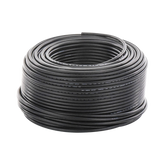 Cable Fotovoltaico Negro / 6mm² (10AWG) / Material COBRE / 2000V / Rollo de 100m