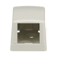 Caja de Montaje en Superficie, Para 1 Módulo Mini-Com, Color Blanco Mate