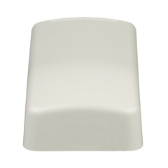 Caja de Montaje en Superficie, Para 2 Módulos Mini-Com, Color Blanco Mate