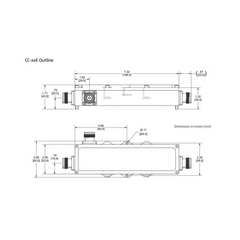 Acoplador direccional 30dB 575-2700MHz 300W - 161 dBc 4.3 - 10 IP67