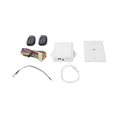 Receptor Universal con conexion directa al Keybus del panel de alarma con relevador auxiliar para abrir puertas de garage o aplicaciones de pulso momentaneo