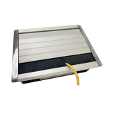 Caja universal vacía de 2 módulos para instalación en escritorio (voz, datos, vídeo, contactos eléctricos), (No incluye accesorios)