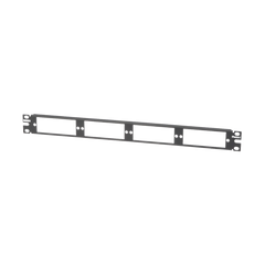 Patch Panel de Fibra Óptica, Para 4 Placas Acopladoras FAP o FMP, Color Negro, 1UR