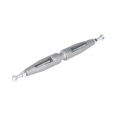 Conector de refacción para cadena de riel tipo T.