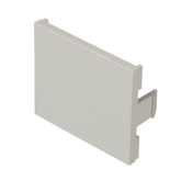Módulo de Tapa Ciega (Inserto Ciego), de 1/2, Color Blanco Mate, 1 Pieza