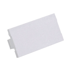 Módulo de tapa ciega (Inserto Ciego), de 1/3, Color Blanco Mate, 1 Pieza