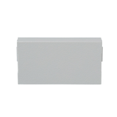Módulo de Tapa Ciega (Inserto Ciego), de 1/3, Color Blanco, 1 Pieza