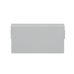 Módulo de Tapa Ciega (Inserto Ciego), de 1/3, Color Blanco, 1 Pieza