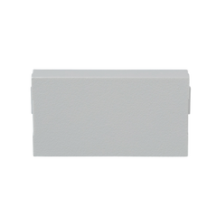 Módulo de tapa ciega (Inserto Ciego), de 1/3, Color Blanco, 1 Pieza