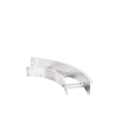 Curva Horizontal de Aluminio de 90° Perfil Z / Peralte 3 1/4" / Ancho 6" / Radio 8" / Incluye Tornillería (CHC90EZ314R8X6AK)
