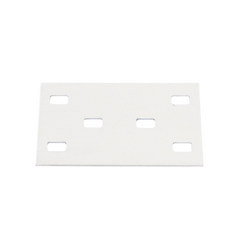 Cople para Uniones de Escalera de Aluminio / Plano / Peralte 3 1/4" / Incluye Tornilería