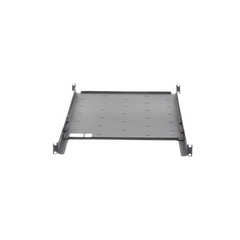 Charola Ajustable para Rack de 19" de 4 postes de 1 Unidad de Espacio. Profundidad de 633 a 816 mm