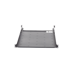 Charola Ajustable para Rack de 19" de 4 postes de 1 Unidad de Espacio. Profundidad de 633 a 816 mm