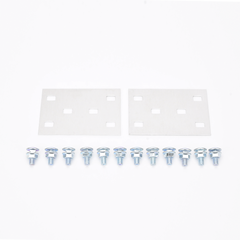 Derivación "T" Horizontal de Aluminio Perfil Z / Peralte 3 1/4" / Ancho 6"/ Radio 8" / Incluye Tornillería (CHTHEZ314R8X6AK)