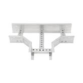 Derivación "T" Horizontal de Aluminio Perfil Z / Peralte 3 1/4" / Ancho 6"/ Radio 8" / Incluye Tornillería (CHTHEZ314R8X6AK)