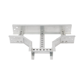 Derivación "T" Horizontal de Aluminio Perfil Z / Peralte 3 1/4" / Ancho 9"/ Radio 8" / Incluye Tornillería (CHTHEZ314R8X9AK)