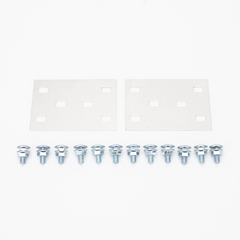 Curva Vertical Interior de Aluminio de 90° Perfil Z / Peralte 3 1/4" / Ancho 6" / Radio 8" / Incluye Tornillería