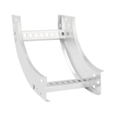 Curva Vertical Interior de Aluminio de 90° Perfil Z / Peralte 3 1/4" / Ancho 9" / Radio 8" / Incluye Tornillería (CHVI90EZ314R8X9AK)