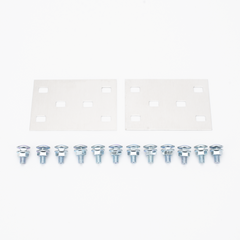 Derivación "X" Horizontal de Aluminio Perfil Z / Peralte 3 1/4" / Ancho 12"/ Radio 8" / Incluye Tornillería (CHXHEZ314R8X12AK)