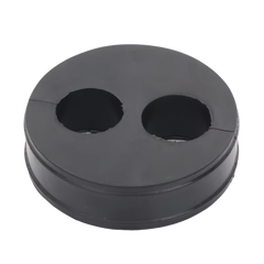 Inserto de Caucho de 4" Con Dos Orificios para Cable de 7/8 in