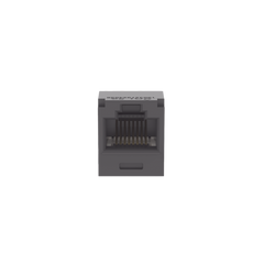 Conector Jack RJ45 Estilo TG, Mini-Com, Categoría 5e, de 8 Posiciones y 8 Cables, Color Negro