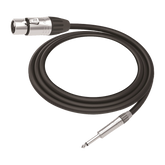 Cable de Audio | XLR 3 Polos Hembra a Plug 1/4 in mono | Conector Seetronic Serie M SCMF3 - MP2X | Longitud 5m