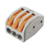 Conector Compacto para 1 Cable de Entrada 2 Cables de Salida / Cables Compatibles 12AWG-28AWG