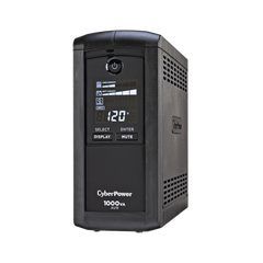 UPS de 1000 VA/600 W, Topología Línea Interactiva, Entrada 120 Vca NEMA 5-15P, Tipo Mini Torre, Con 9 Tomas NEMA 5-15R