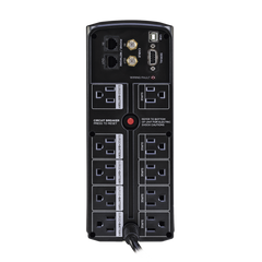 UPS de 1350 VA/815 W, Topología Línea Interactiva, Entrada 120 Vca NEMA 5-15P, Tipo Mini Torre, Con 10 Tomas NEMA 5-15R