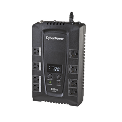 UPS de 825 VA/450 W, Topología Línea Interactiva, Entrada 120 Vca NEMA 5-15P, Tipo Gabinete Compacto, Con 8 Tomas NEMA 5-15R