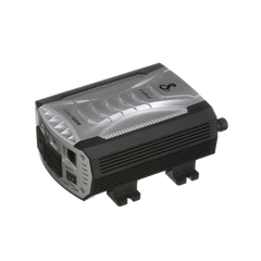 Inversor de Potencia / 500W Continuos / 1000W Pico / 2 Salidas AC GFCI / USB-A y USB-C Carga Rápida / Protección Pentagon / 12V DC a 115V AC