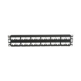 Panel de Parcheo Modular Mini-Com (Sin Conectores), Plano, Sin Blindaje, de 48 Puertos, 2 UR