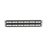 Panel de Parcheo Modular Mini-Com (Sin Conectores), Plano, Sin Blindaje, de 48 puertos, 2 UR