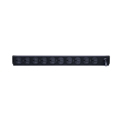PDU Básico Para Distribución de Energía, Con 10 Tomas NEMA 5-15R Traseras, 1UR, 15 Amp, 120 Vca